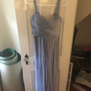 Bridesmaids dress dusty blue